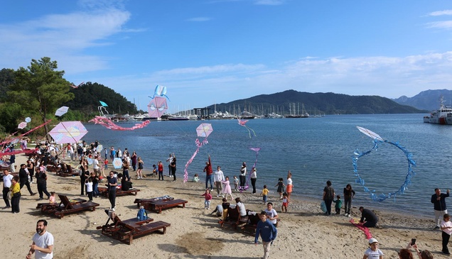 Marmaris'te "Uluslararası Çocuk Festivali" sona erdi