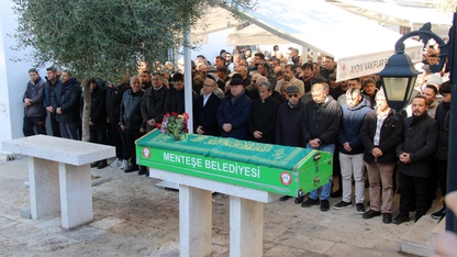 Muğla'da tekne kazasında ölen kişinin cenazesi toprağa verildi