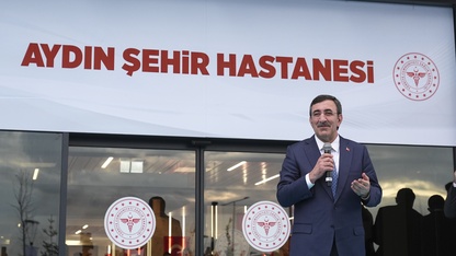 Cumhurbaşkanı Yardımcısı Yılmaz Aydın Şehir Hastanesi'nin açılışında konuştu: