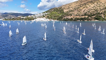 Bodrum Ticaret Odası 13. Bodrum Uluslararası Optimist Yarışları başladı