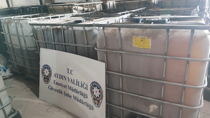 Aydın'da 2 bin 940 litre tağşişli yağ ele geçirildi