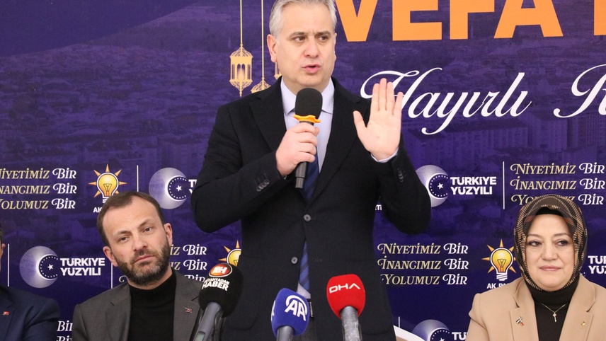 AK Parti Genel Başkan Yardımcısı Yalçın, Kütahya'da konuştu: