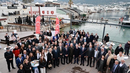 Bodrum ilçe protokolü bayramlaştı