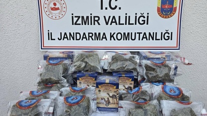 İzmir'de uyuşturucu operasyonunda 2 şüpheli yakalandı