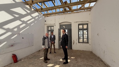 Datça Kaymakamı Murat Atıcı, Cumalı İlkokulunu inceledi