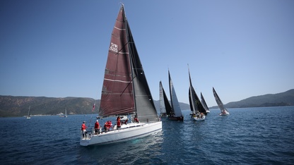 Yat yarışlarında Marmaris MIYC Kış Trofesi'nin 4. ayağı başladı