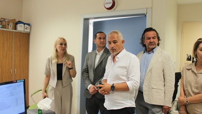 Muğla İl Sağlık Müdürü Akça, Datça Devlet Hastanesi'ni denetledi