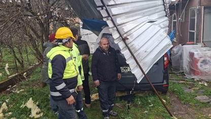 Aydın'da fırtına etkili oluyor