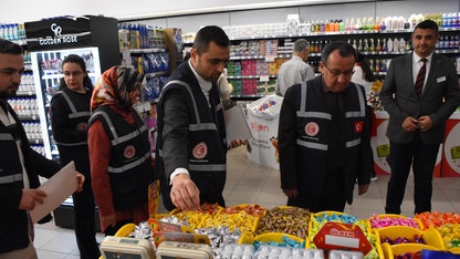 Afyonkarahisar'da Ramazan Bayramı öncesi fiyat denetimi yapıldı