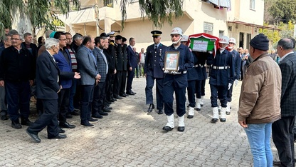 Muğla'da Kore Gazisi Halil Eroğlu törenle son yolculuğuna uğurlandı