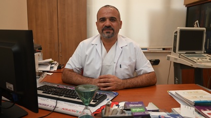 Denizli'de yuttuğu pil operasyonla alınan hasta sağlığına kavuştu
