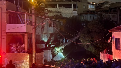 İzmir'de elektrik tellerinin üzerine devrilen ağacın neden olduğu yangın söndürüldü