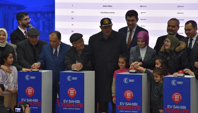 Aile ve Sosyal Hizmetler Bakanı Göktaş, Afyonkarahisar'da TOKİ kura çekilişinde konuştu: