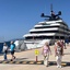 Bodrum'a iki kruvaziyerle 1860 turist geldi