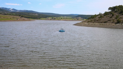Uşak'ta geçen yaz susuz kalan Küçükler Barajı'nda doluluk 4 ayda yüzde 50'yi aştı