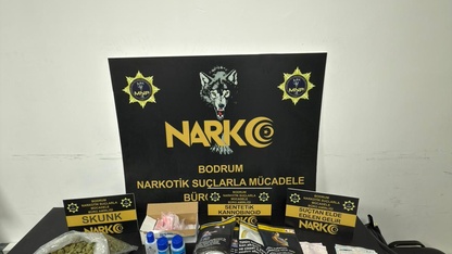 Bodrum'da uyuşturucu operasyonunda yakalanan 2 şüpheli tutuklandı