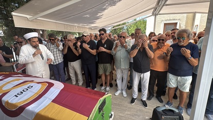 Spor spikeri Ümit Aktan Bodrum'da toprağa verildi