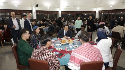 Kütahya'da uluslararası öğrenciler iftar programında bir araya geldi