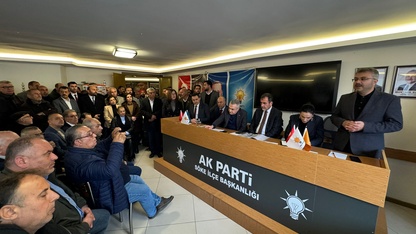 AK Parti'li milletvekilleri Söke'de partililerle bir araya geldi