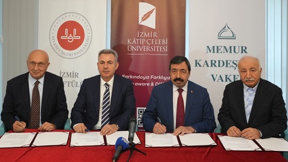 İzmir Katip Çelebi Üniversitesine cami yapımı için protokol imzalandı