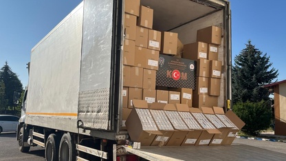 Kütahya'da 5 milyon 980 bin boş makaron ele geçildi
