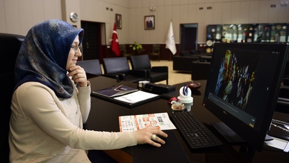 Manisa CBÜ Rektörü Prof. Dr. Kibar, AA'nın "Yılın Kareleri" oylamasına katıldı