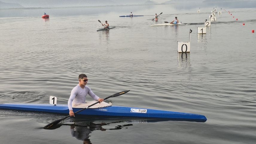 Köyceğiz'de Durgunsu Kano Uluslararası Bahar Kupası yarışları başladı