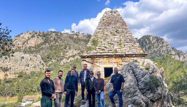 Marmaris'teki 2 bin yıllık piramit mezar koruma altına alınıyor