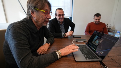 Göztepe'nin onursal başkanı Sepil , AA'nın "Yılın Kareleri" oylamasına katıldı