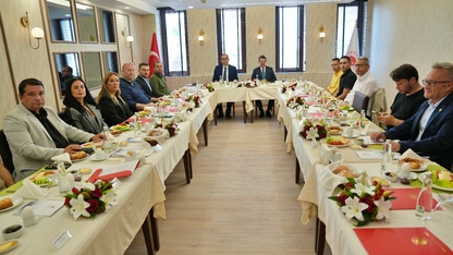 İzmir Cumhuriyet Başsavcısı Yeldan gazetecilerle bir araya geldi