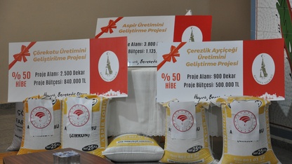 Kütahya'da üreticilere tohum desteği verildi