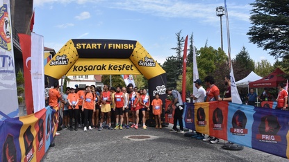 Afyonkarahisar'da düzenlenen Arnica 10. Frig Ultra Maratonu sona erdi