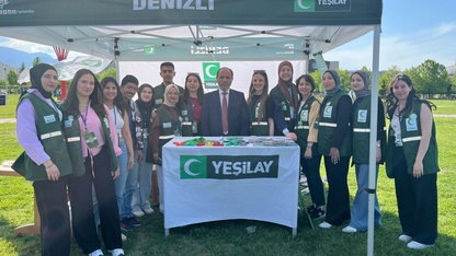 Yeşilay, PAÜ Bahar Şenlikleri'nde stant açtı