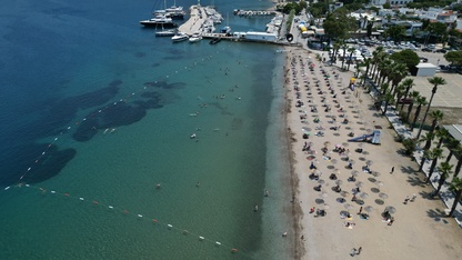 Muğla sahillerinde bayramın ikinci gününde de yoğunluk yaşandı