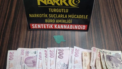 Turgutlu'da uyuşturucu operasyonunda 1 şüpheli tutuklandı