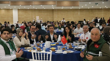 Türkiye Yeşilay Cemiyeti Muğla Şubesi, Yeşilay gönüllülerine iftar verdi