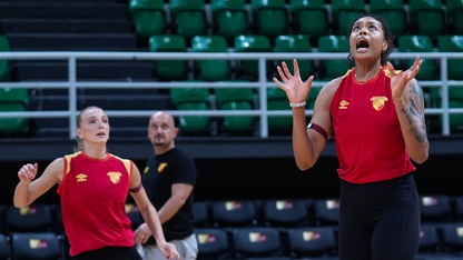 Göztepe'nin "sultanları" ligde kalıcı olmak istiyor