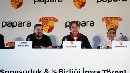 Göztepe Kadın Voleybol Takımı'nın isim ve forma sponsoru Papara oldu