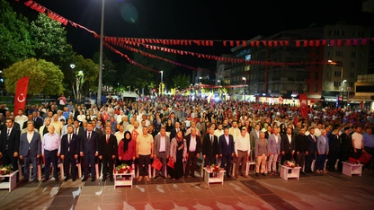Manisa, Aydın, Denizli  ve Uşak'ta "15 Temmuz" programı düzenlendi