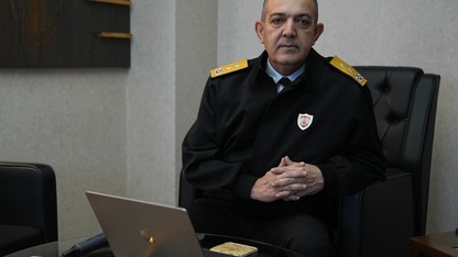 Sahil Güvenlik Ege Deniz Bölge Komutanı Tümamiral Paşaoğlu, AA'nın "Yılın Kareleri" oylamasına katıldı