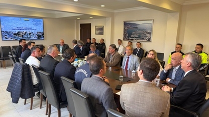 Bodrum'da turizm sezonu önü, ulaşım sorunlarının ele alındığı toplantı yapıldı