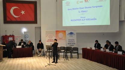 Kütahya'da Kur'an-ı Kerim'i ve ezanı güzel okuma yarışması düzenlendi