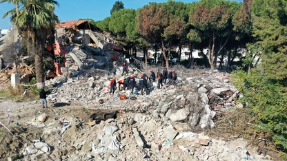 Manisa'da 6,6 büyüklüğünde deprem senaryosuyla tatbikat yapıldı