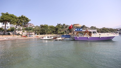 Fethiye-Şövalye Adası yolcu motoru seferleri başladı