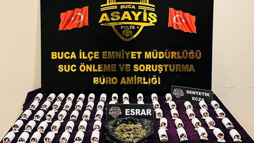 İzmir'de uyuşturucu operasyonunda 1 şüpheli yakalandı