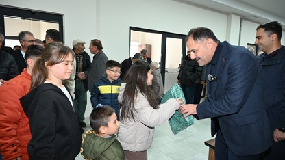 Demirci'de bayramlaşma programı düzenlendi