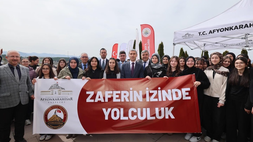 Afyonkarahisar'da "Zaferin İzinde Yolculuk" projesi başladı