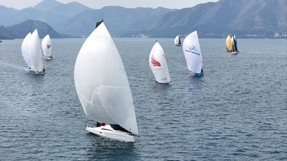 Marmaris MIYC Kış Trofesi Yat Yarışları'nın 4. ayağı başladı