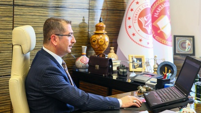 Uşak Cumhuriyet Başsavcısı Çınar, AA'nın "Yılın Kareleri" oylamasına katıldı