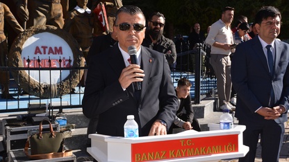 Banaz'da 29 Ekim Cumhuriyet Bayramı kutlandı